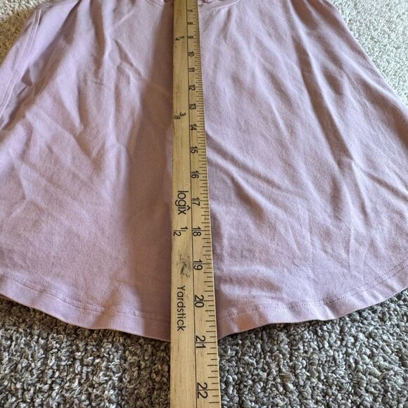 Lululemon Love Tank Top Womens Size 0 Pima Cotton Blend Pink Peony Soft light - Picture 5 of 8